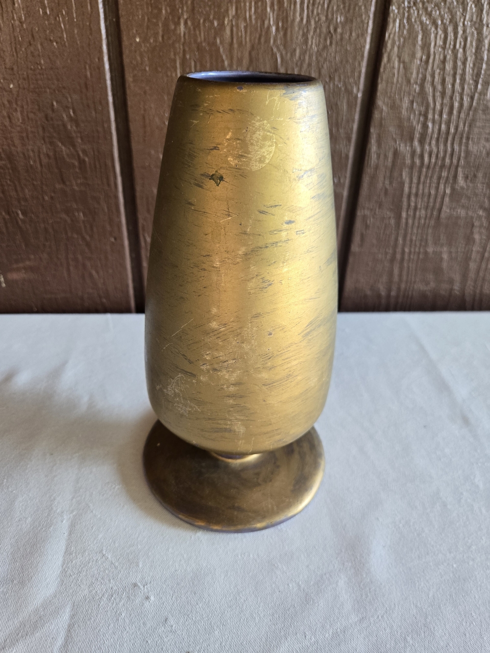 Paintable Cylindrical Tapered Vase